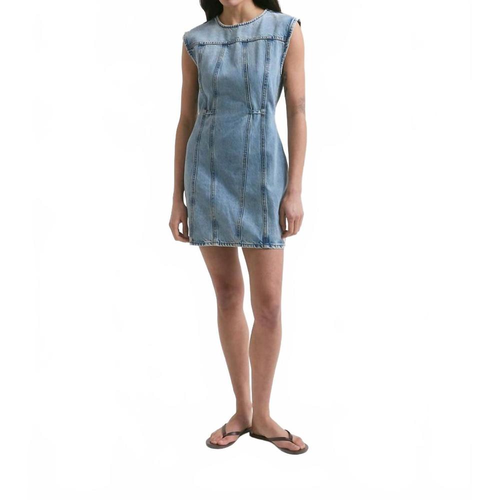 NEW DALA open back mini dress in shipwreck